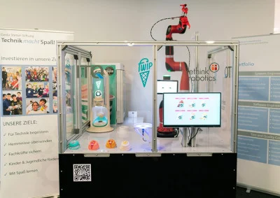 Fwip Demonstrator Projekt - Roboter Eismaschine