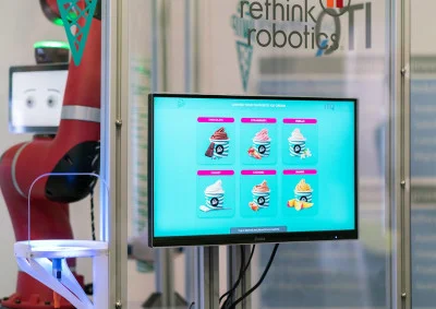 Fwip Demonstrator Projekt - Roboter Eismaschine